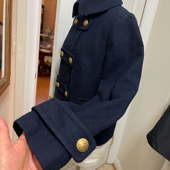 J. Crew Navy Peacoat with Gold Buttons - Picture 4 of 11